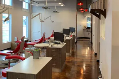 pediatric dentistry exam rooms in Boerne, TX